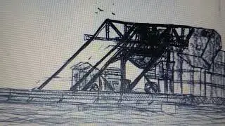 Mystic River Brown Bascule Bridge  Mystic, Connecticut 