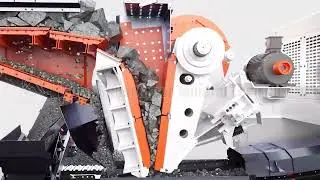 #wocatspom Track-mounted jaw crusher #jawcrusher #crusher #stonecrusher #machine #construction