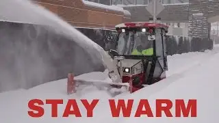 Winter Cab Overview for the Ventrac Sidewalk Snow Tractor