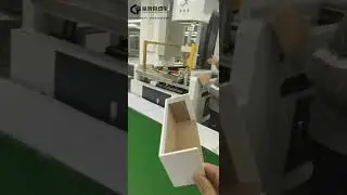 Automatic rigid box forming machine#machine #automation #packaging #boxmaking #rigidbox #hardbox