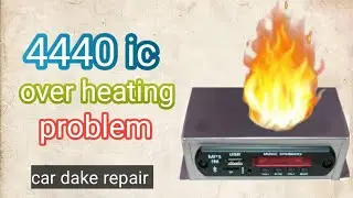 4440 car amplifier repair A to Z information || how to replace 4440 ic