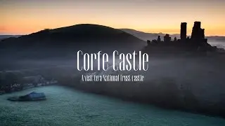 Corfe Castle (National Trust) - 11th Century castle overlooking the Purbeck Hills, Dorset.