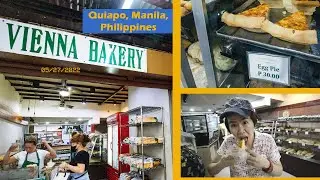 Quiapo, Manila Philippines Food Vlog No. 3: Vienna Bakery, 05/27/22