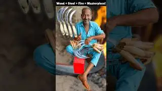 Traditional Sickle Making &ndash; How Forging Works! #shorts #forging #metalcraft #howitsmade