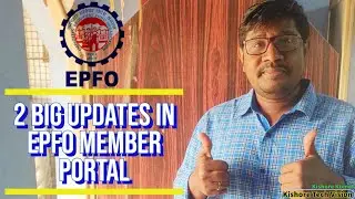 #EPFO #Member Home Portal # 2 BIG Updates #ktv