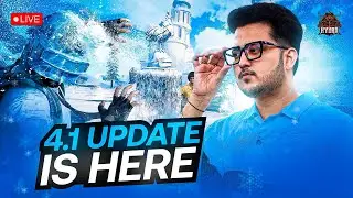 FINALLY 4.1 UPDATE IS LIVE, LET'S EXPLORE AND DOMINATE BGMI LIVE WITH HRISHAV!