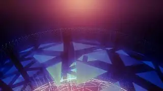 Abstract Geometric Background Motion Graphics