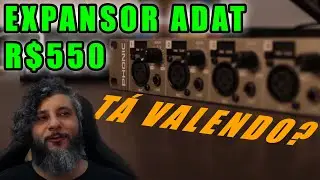 REVIEW: O expansor ADAT +BARATO - Phonic Firefly ADA8 - VALE A PENA?