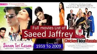 Saeed Jaffrey Full Movies List | All Movies of Saeed Jaffrey