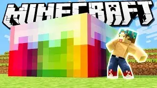 GORGEOUS RAINBOW CAKE! | Minecraft Build Battle