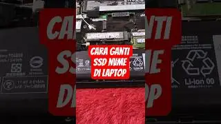 Tutorial Cara Ganti SSD Nvme #ssd #ssdnvme #tutoriallaptop
