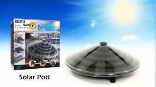 Solar Powered Swimming Pool Heating Pods