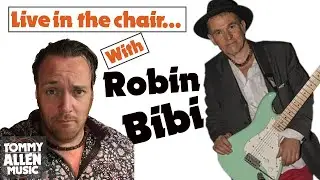 Robin Bibi chatting music Live In the Chair with Tommy Allen