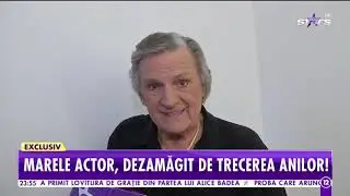 Florin Piersic, sărbătorit la Agenţia VIP! Maestrul filmului românesc, confesiuni la 84 de ani!