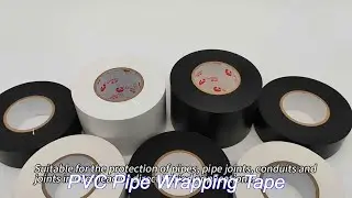anti corrosion pvc pipe wrapping tape waterproof coating for underground pipelines