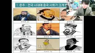 중2역사. 춘추전국~한