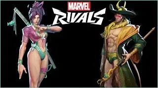 Marvel Rivals Psylocke and Loki Beach Skins Preview