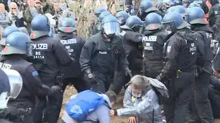 German police clash with anti-lockdown protesters