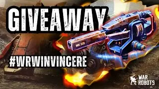 GIVEAWAY WAR ROBOTS 🚀 SORTEIO DE ARMAS META 🔥 #WRWinVincere