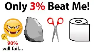 Only 3% can beat me in Rock Paper Scissors | Super Hard