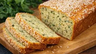 Полезный хлеб из чечевицы за 5 минут – без муки и дрожжей.
