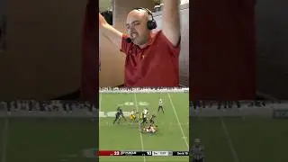 Epic Spanish call of Jamaal Jarrett&rsquo;s pick six! #collegefootball #espa&ntilde;ol