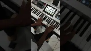 estudando Ballade pour Adeline/ Piano Maranatha- Roland Fantom G8