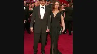 Vanessa Paradis & Johnny Depp - Oscars - 2008