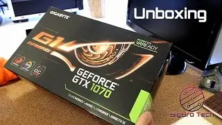 Unboxing - GigaByte GeForce GTX1070 G1 Gaming