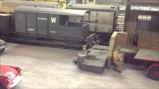 'Highwold Junction' - goods yard overview