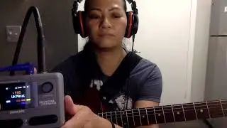 How to use the Sonicake Pocket Master guitar pedal looper. No talking demo