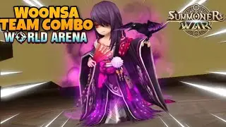 Woonsa Team Combo in World Arena - Summoners War