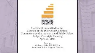 Budget Cuts Negatively Impact Survivors [DC Forensic Nurse Examiners Explains Why!]