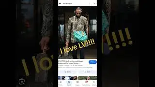 Men rocking LV