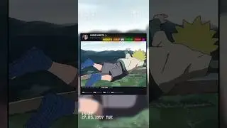 THE MOMENT WHEN NARUTO UZUMAKI JUMP VD ITACHI UCHIHA JUMP IN #anime #naruto #shorts