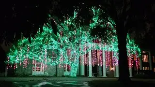 Wow!! Come See!! River Oaks Houston Neighborhood, Christmas Lights . Spectacular!!