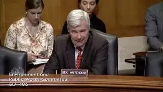 Sen. Whitehouse Remarks on Rhode Island's Washington Bridge in an EPW Hearing
