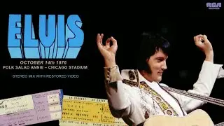 Elvis Presley - Polk Salad Annie (Live in Chicago 1976) | Full Stereo Mix w/ Video