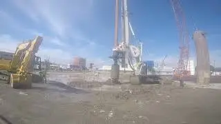 Bored Piling Works In The Philippines Part 5. Drilling Excavation.