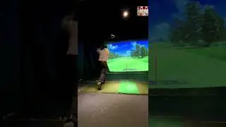 Indoor Golf 250227-7 #golf #golfswing #golfer