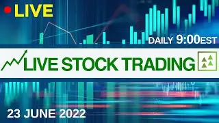 DAY TRADING LIVE | YB TRADING | SIDU, RDBX Squeeze | Are we in Bear market? | 23 June 2022 |