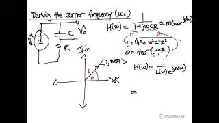 Deriving the Corner Frequency for a Low Pass Filter