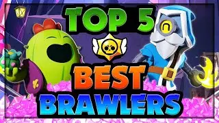My Top 5 Best and Most Fun Brawlers in The Game! Gem Grab Gameplay! Mr. P is Rude! (Brawl Stars)