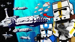 Clone Army SHIP BOARDING in NEW Clone Wars Minecraft DLC! - Path of the Jedi