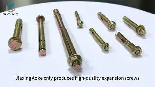 The quality of the expansion bolts from this factory...