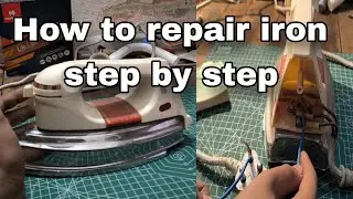 How to Repair Electric Iron Step by Step | Iron Not Heating Repair | Easy Method