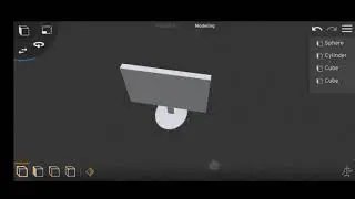 System moniter design to modeling in prishma 3d app(techno services@animation video)