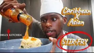 COOKING W/ MOD:  I MADE CARIBBEAN X ASIAN STIR-FRY!! THIS LIKE JACKIE CHAN BEING IN SHOTTAS!!
