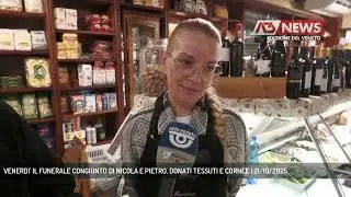VENERDI' IL FUNERALE CONGIUNTO DI NICOLA E PIETRO, DONATI TESSUTI E CORNEE | 21/10/2025
