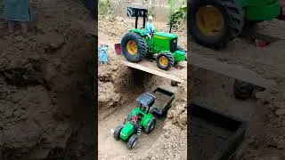 Mama ka John Deere tractor trolley bharta #khetmein #shortvideo #viral